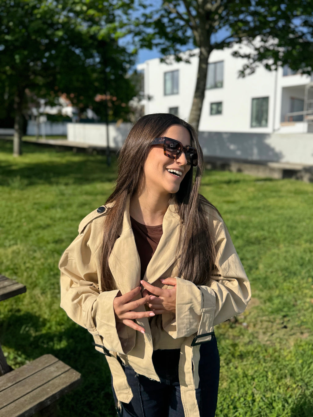 GABARDINA/TRENCH CURTA