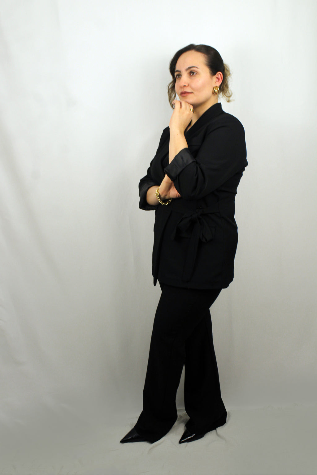 FATO BLAZER COM ATILHO LATERAL