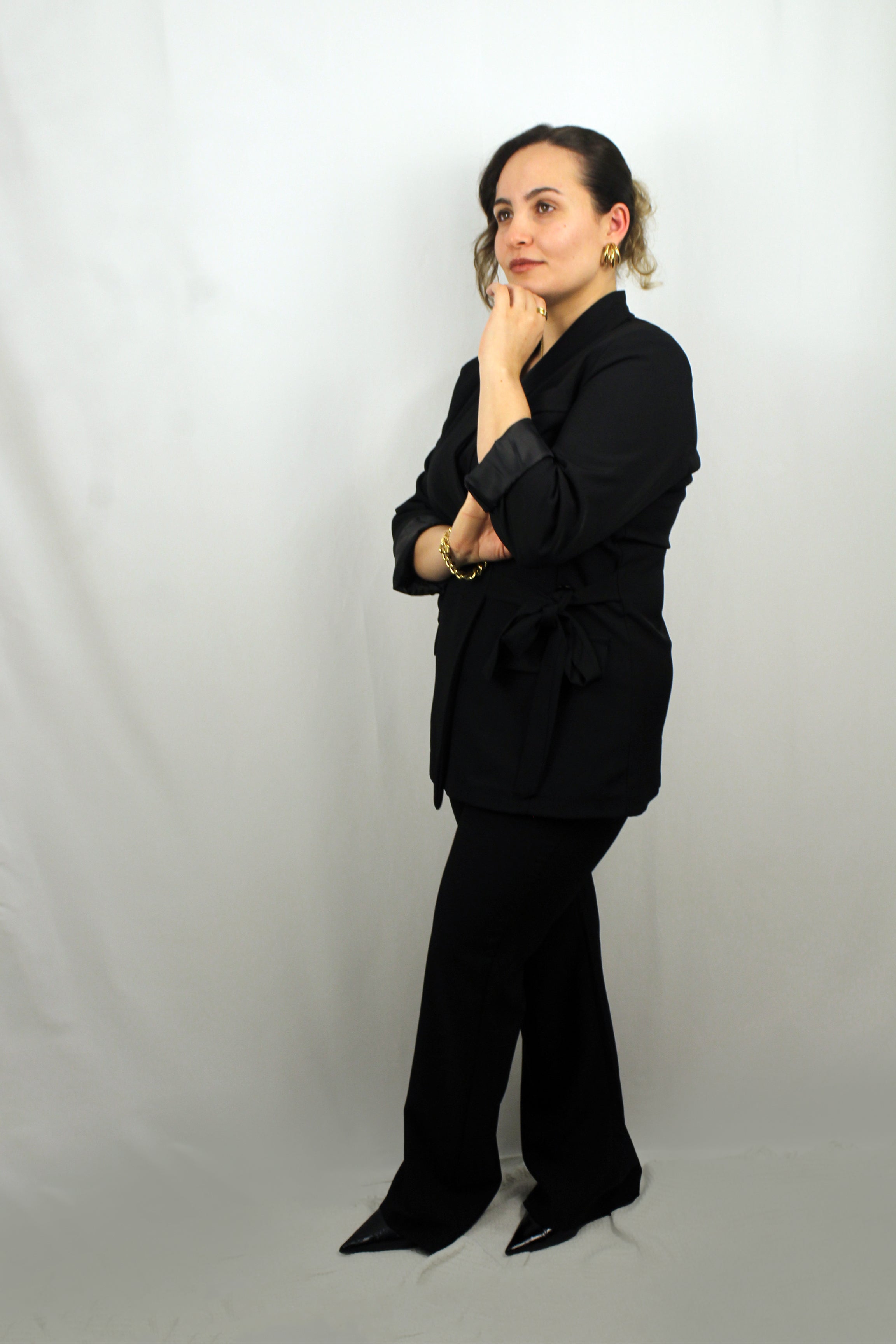 FATO BLAZER COM ATILHO LATERAL