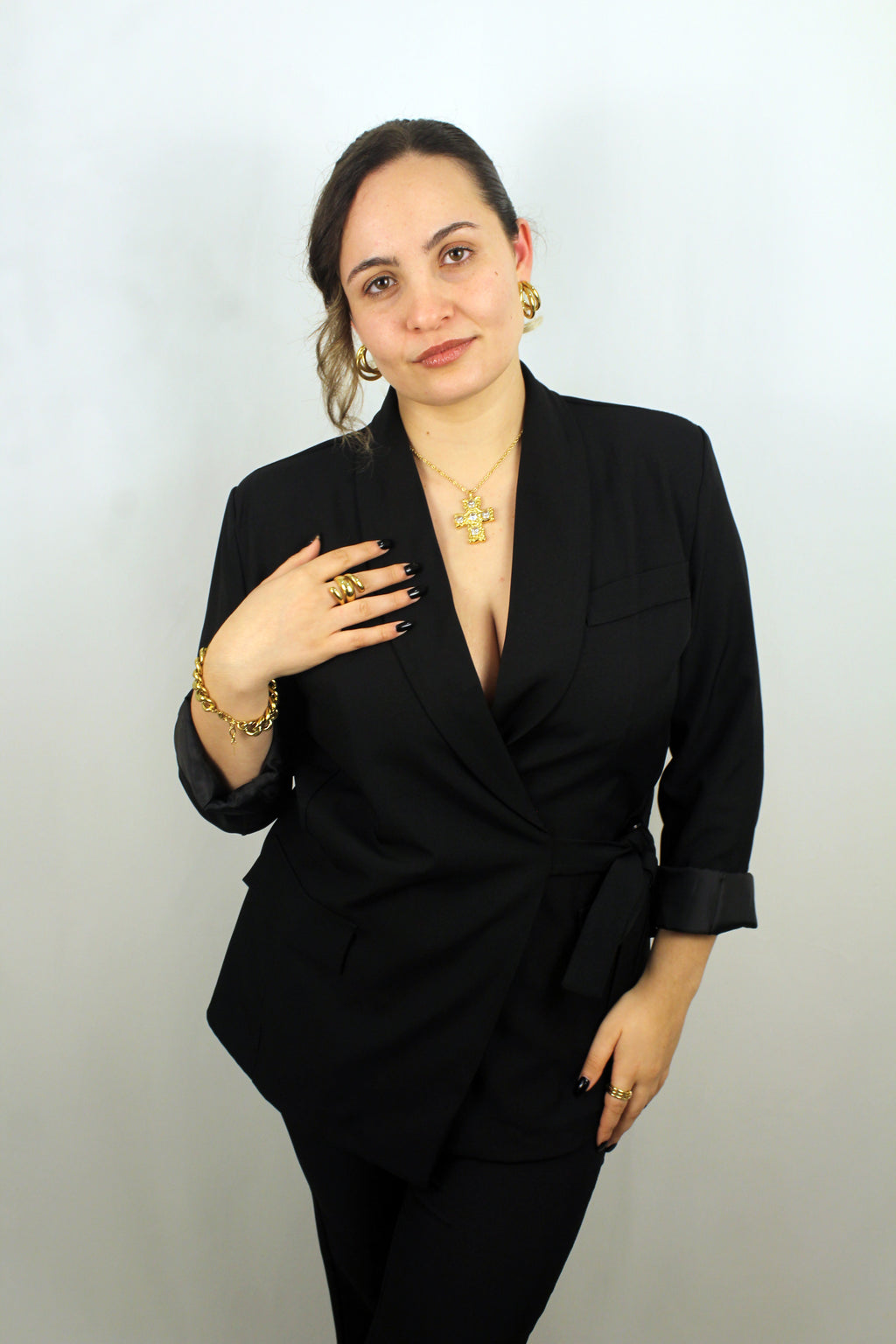 FATO BLAZER COM ATILHO LATERAL