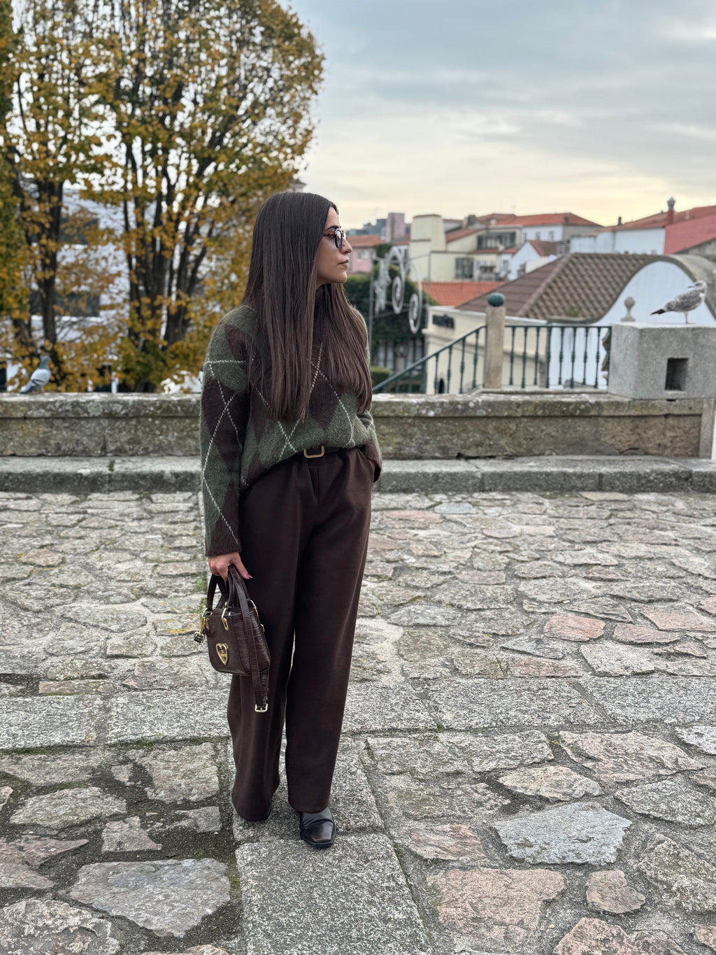 CALÇAS FAZENDA LISA COM CINTO