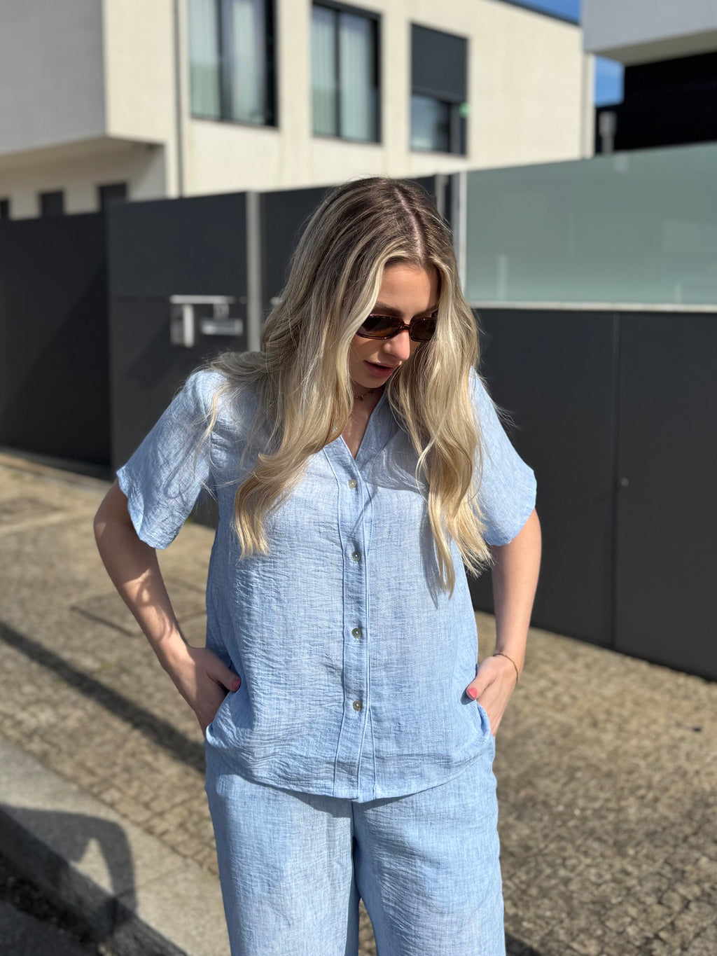 CONJUNTO FLUIDO CAMISA+CALÇAS