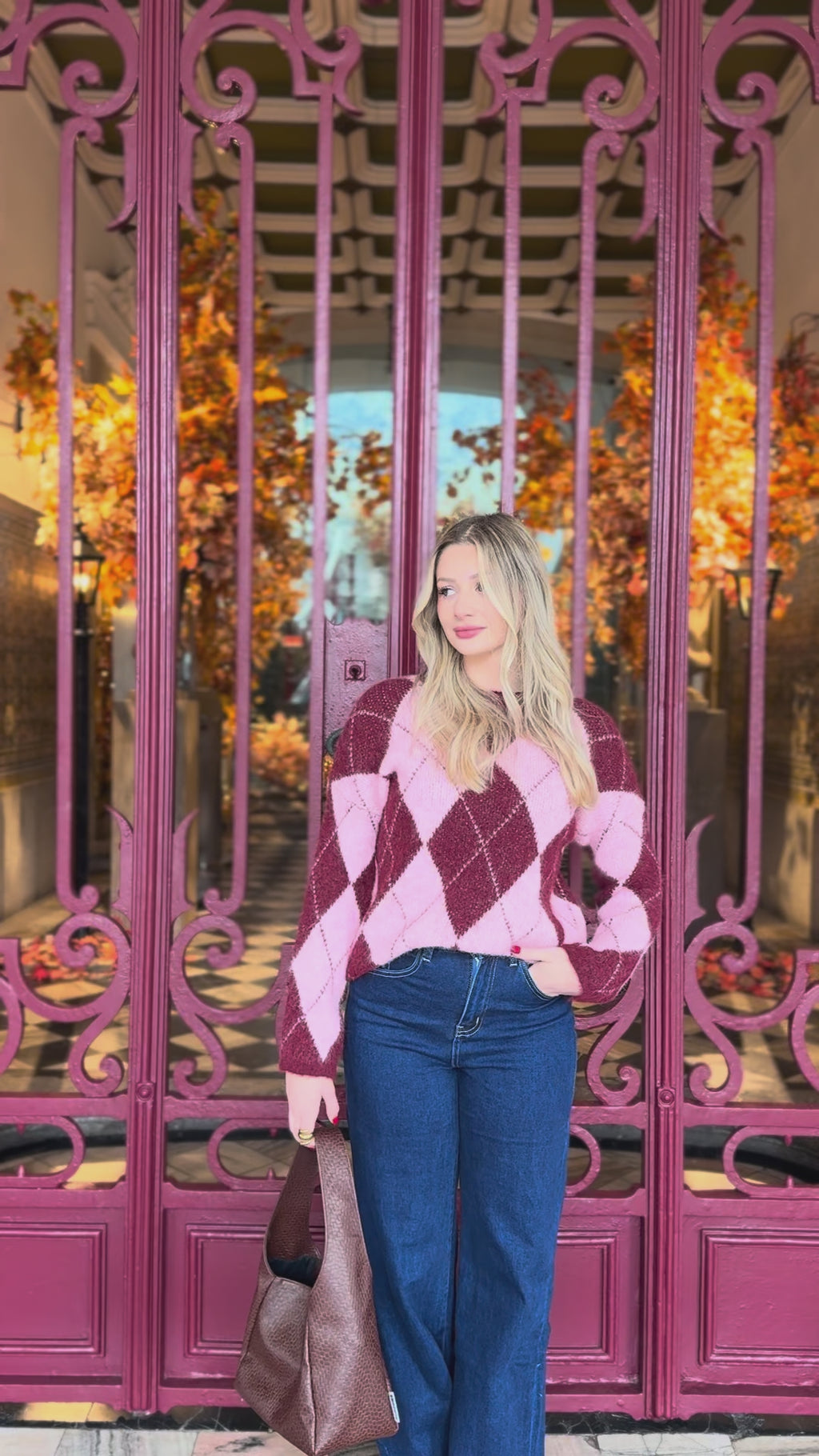 CAMISOLA DE MALHA LOSANGOS